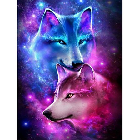 20*25 5d diamond painting Timanttikirjonta Diamond Full Kit, diamond painting Wolves Diamond Painting Animals Full Kit 5d diamond painting Täysi 30x40