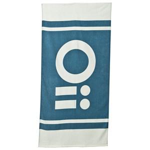 Oii Off Blue Bath Towel One Size - Textile - One size - Blue