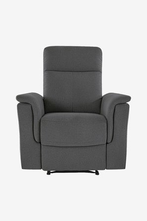 Loft24 - Lepotuoli Manual Southbrook - Harmaa - Nojatuolit - - Homeroom