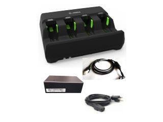 Zebra 4-Slot Battery Charger Kit - batterilader