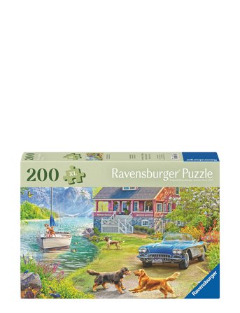 Summer Lake House 200P Ad Patterned Ravensburger
