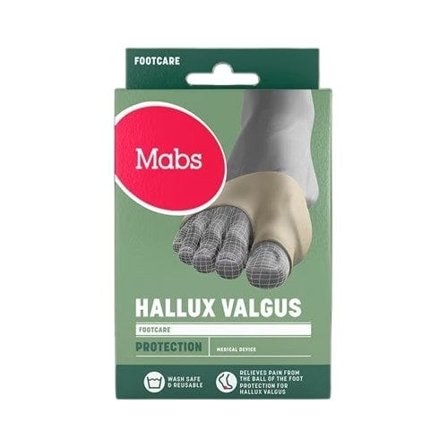 Mabs beskyttelse hallux valgus