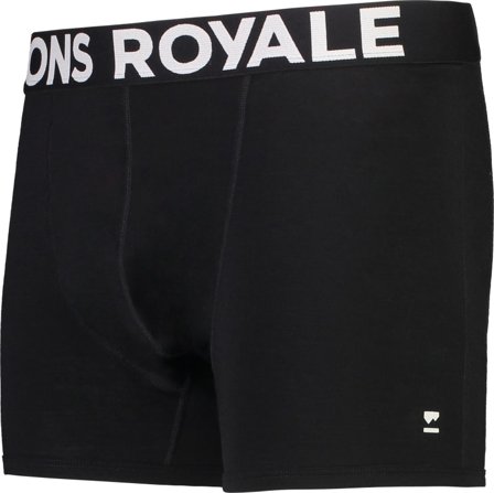 Mons Royale Men's Hold 'Em Shorty Boxer (2021) Men undergarment Black L