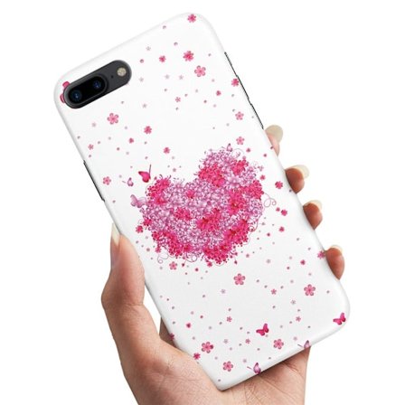 iPhone 7/8 Plus - Deksel/Mobildeksel Blomsterhjerte