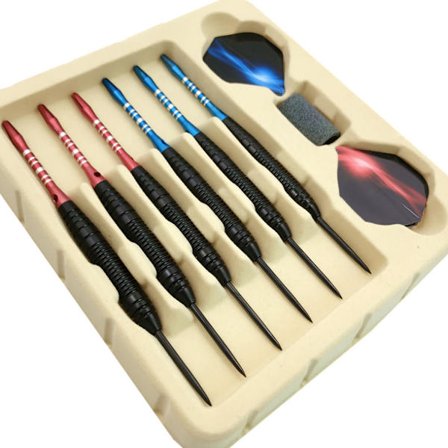 6st/set Dartpilar med Stålspets Balanserad Vikt Utmärkt Grepp Party Bar Professionell G