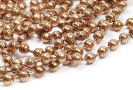 Bead Chain 2mm - Copper