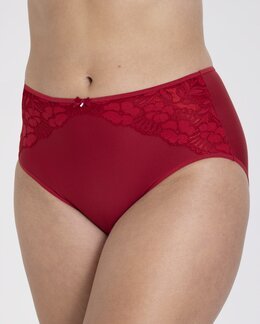 Truse Jacquard & Lace Rød - 54 - Miss Mary
