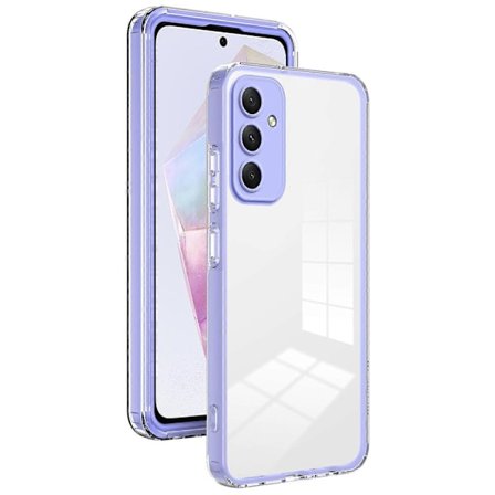 Samsung Galaxy A35 5G TPU+PC Suojakuori Iskunkestävä Läpinäkyvä Puhelinkotelo