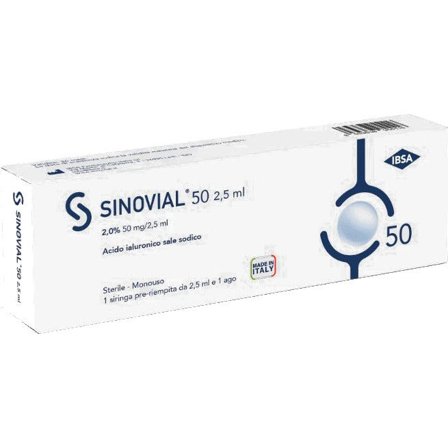 Sinovial One Siringa 2% 2,5ml Trattamento Articolazioni