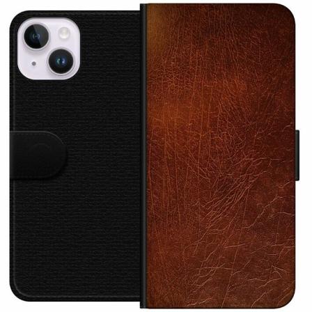 Apple Iphone 14 Plus Plånboksfodral Leather
