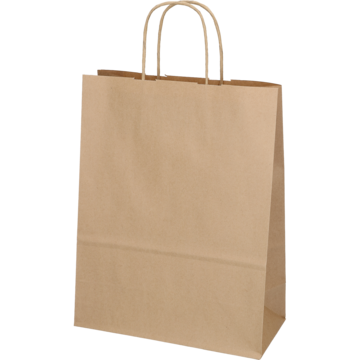 Papirpose Brun 22x10x31cm