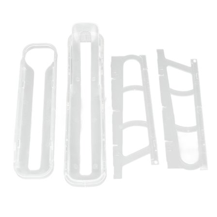 Rullande Äggdispenser 2-vånings Utrymmesbesparande Automatisk Rulla Ner Ägghållare för Kylskåp Bänkskiva Transparent