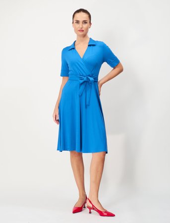 Jumperfabriken Demi Dress - Blue - M