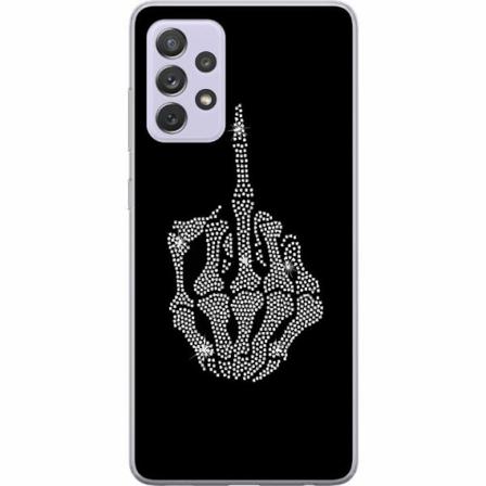 Samsung Galaxy A52s 5g Genomskinligt Skal Fuck You Bling