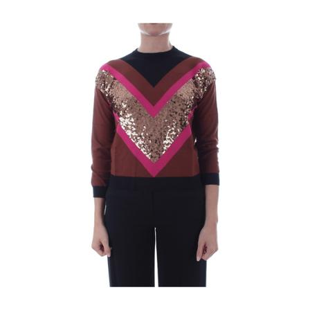 Marella Vargas Jersey Brun, Dame Striktrøjer