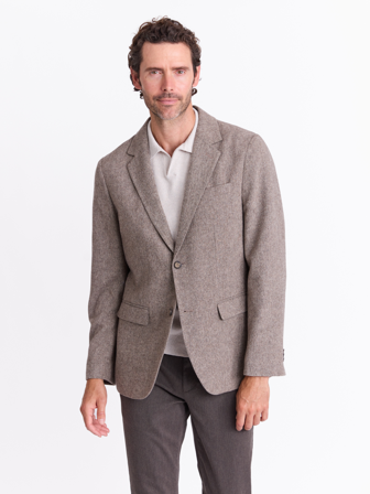 MATCH - Verona blazer - Mario Conti - Str. B254 - Herre - Blazere - Brun - 55% ull, 45% polyester