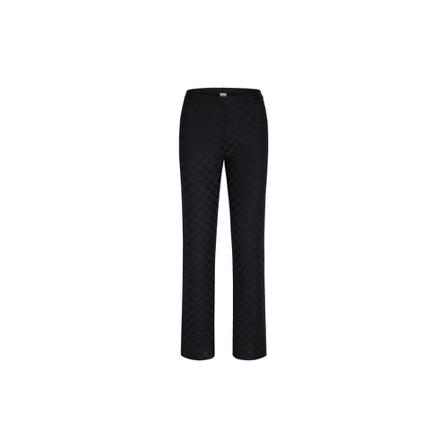 Mads Nørgaard, Straight Trousers Zwart, Dames, Maat:S