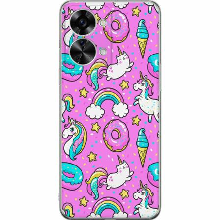 Oneplus Nord 2t Mjukt Skal - Unicorns