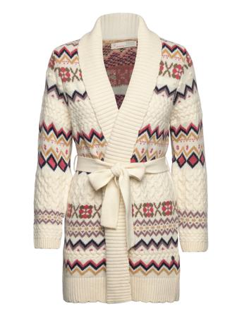 Aline Cardigan Strikkegenser Cardigan Creme ODD MOLLY