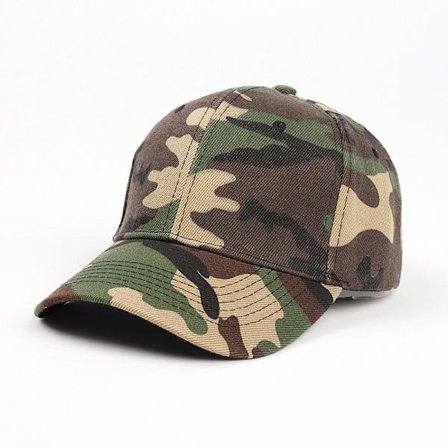 Hat/Baseball Cap Camouflage - Grå eller Turkis