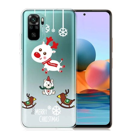 Joulu Xiaomi Redmi Note 10S / Redmi Note 10 tapauksessa - Söpö Poro