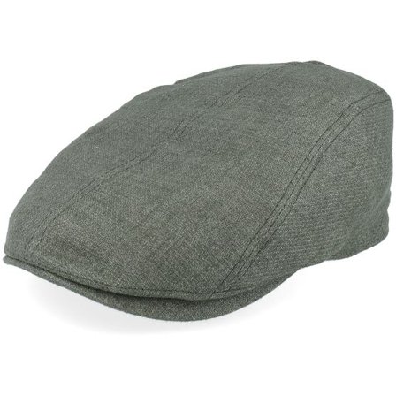 Lierys - Grön flatcap Keps - Ivy Cap Linen Olive Flat Cap @ Hatstore