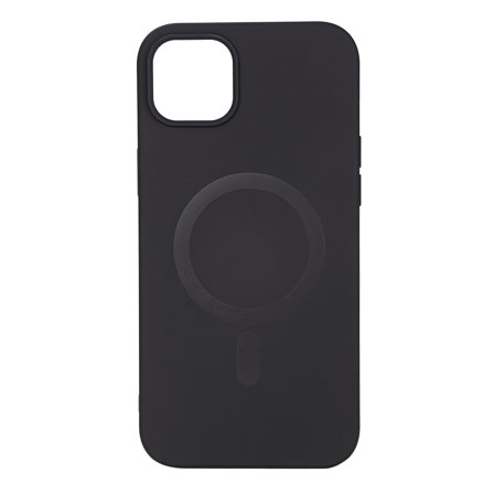 Essentials iPhone 14 Max 6.7 Silicone Mag back cover, Black