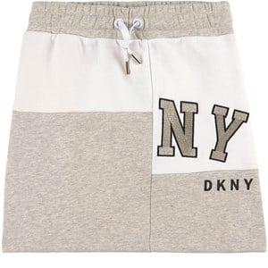 Kids - DKNY Beige + White Branded Striped Short Skirt 14 years - Skirts - 14 years - Beige - Mädchen