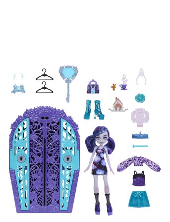 Monster High | Skulltimate Secrets Garden Mysteries Playset, Twyla Doll With 19+ Surprises | ONE SIZE