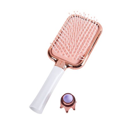 TG Hårborste Kam Med Hemligt Fack Kvadrat