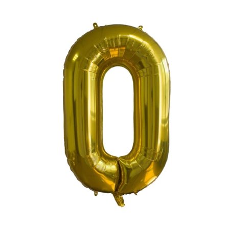 Design House 95 Folieballong guld - 0 Partytillbehör Unisex 86