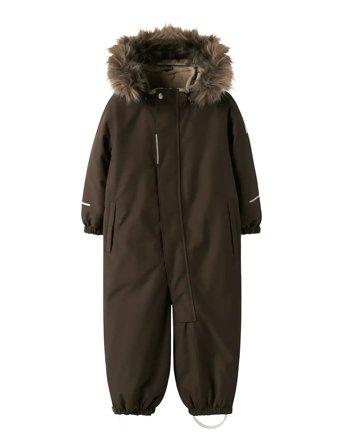 name it Nmnsnow10 Suit Solid Fo Noos - Brown - 92