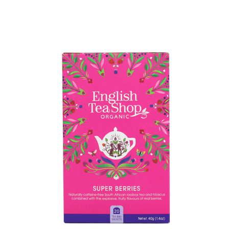 English Tea Shop Te Super Berries 20 tepåsar
