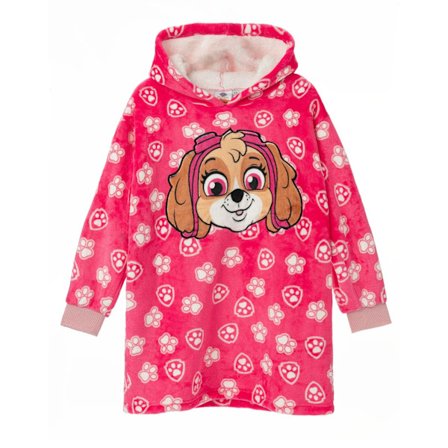 Paw Patrol Girls Skye Hoodiefilt 6-8 år Rosa