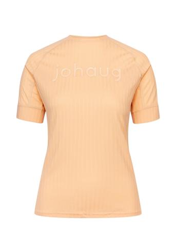 Rib Tech Tee Orange Johaug