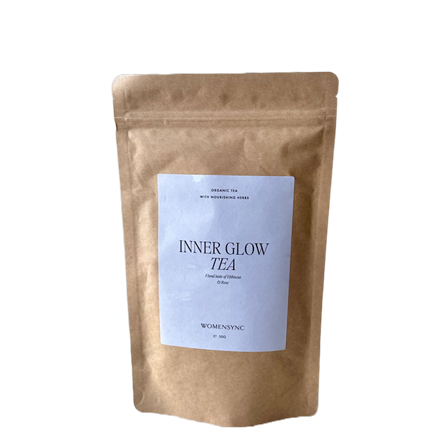 Womensync Inner Glow Tea 50 g, KORT DATUM