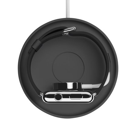 Bluelounge Kosta, mörkgrå - Apple Watch laddningsunderlägg