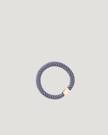 Dark Department Fat Hair Tie W/Gold Blau Accessoires Mädchen - Kids Brand Store