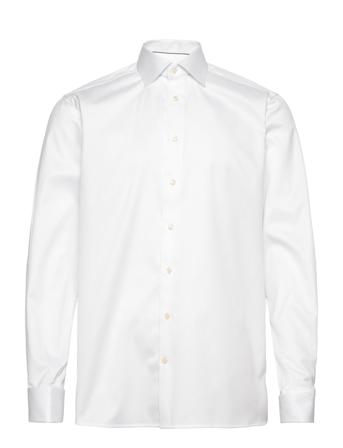 Signature Twill - Contemporary Fit Paita Bisnes Valkoinen Eton