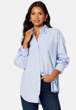 GANT Luxury Oxford Shirt 420 Muted Blue Klær