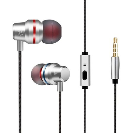 BASS Hifi Metal Sport In-ear hörlurar (Earphones)