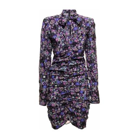 Isabel Marant Étoile, Party Dresses Fioletowy, Kobieta, Rozmiar: S