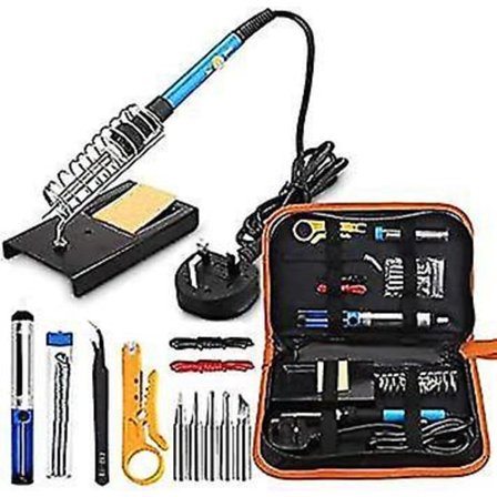 Loddeboltsett for elektronikk, 60W Justerbar Temperatur