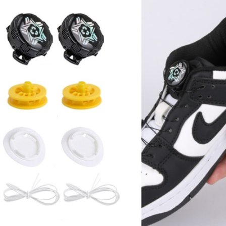 Selvlåsende skolisser - ingen grund til at binde sorte