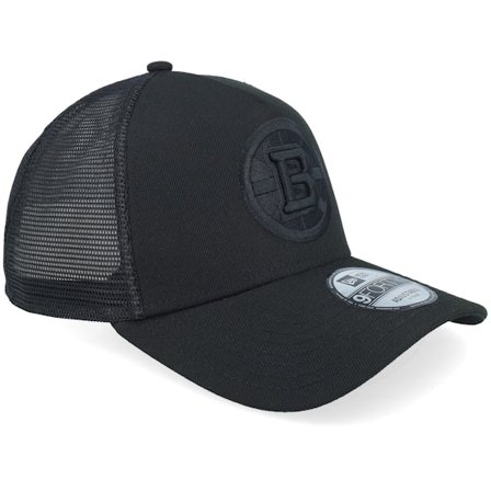 New Era - Negro trucker Gorra - Hatstore Exclusive x Boston Bruins 9FORTY Black A-Frame Trucker @ Hatstore