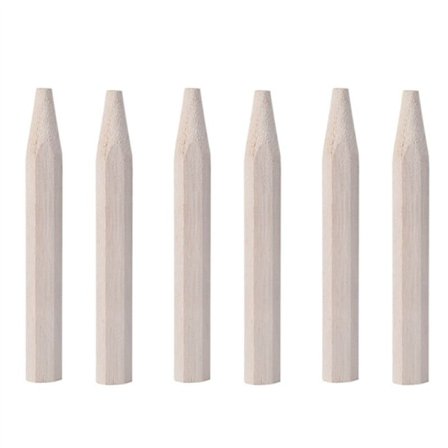 6 stk Tre Badminton Racket Håndtak Badminton Reparasjon, G5