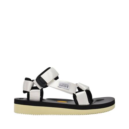 Suicoke, Flat Sandals Biały, unisex, Rozmiar: 38 EU