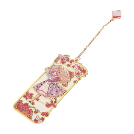 2ST Bokmärkesbokklämma i mässing STYLE 6 STYLE 6