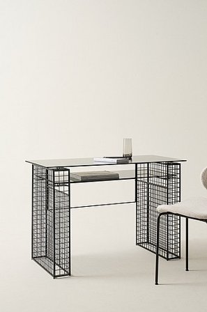 Jotex - Bureau 50x100 Cm Zwart/grijs Zwart/grijs - MEKKO - Koop Bureaus bij Jotex