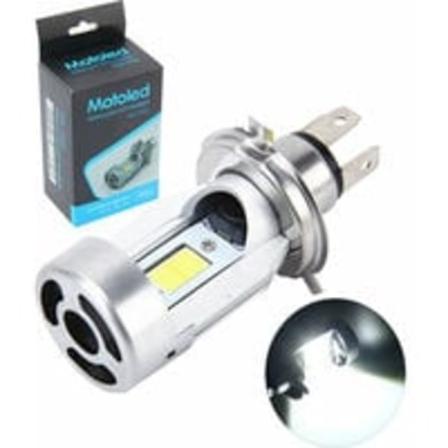 H4 LED-pære, 20 W HS1 motorsykkel frontlykt 10000 LM, DC 12 V, 1 stk